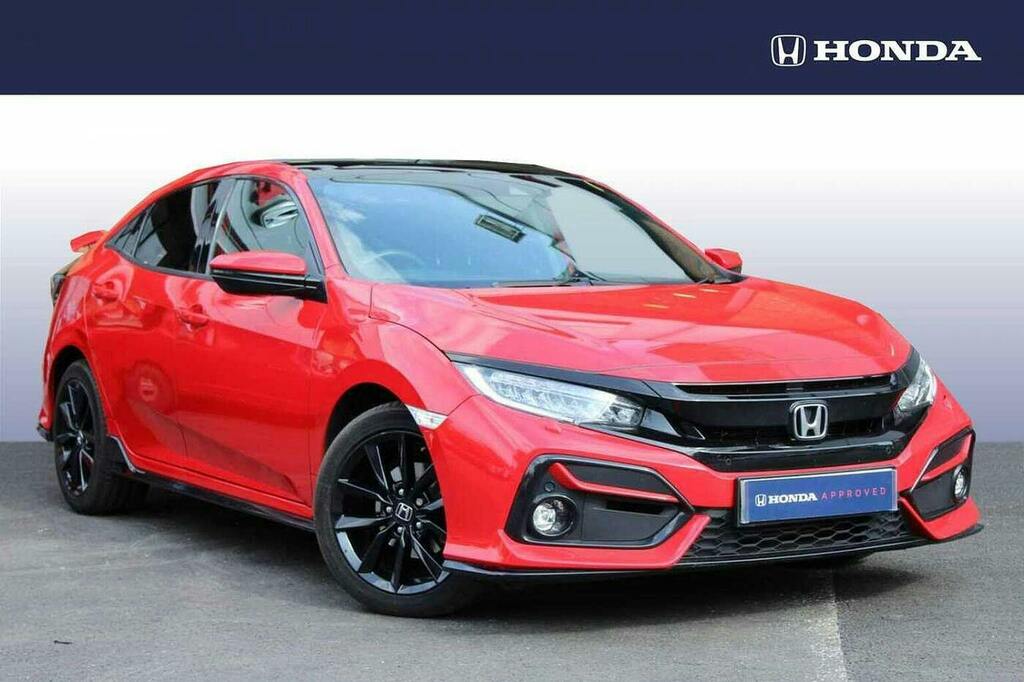 Honda Civic 1.0 Vtec Turbo Ex Sport Line Hatchback Red