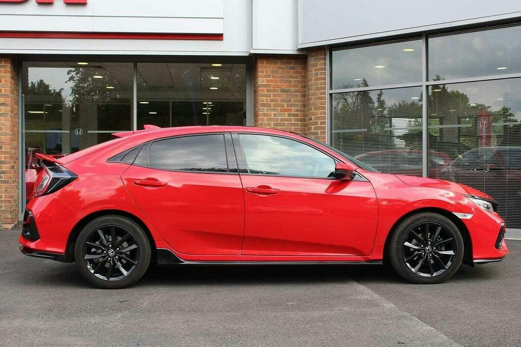 Honda Civic 1.0 Vtec Turbo Ex Sport Line Hatchback Red #5