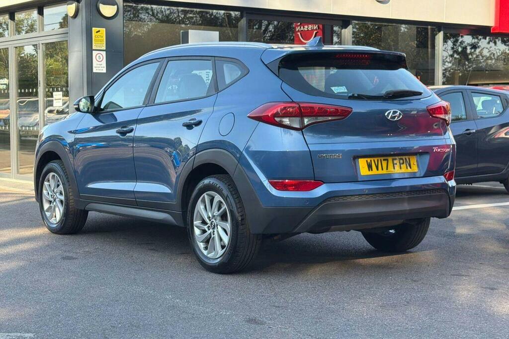 Hyundai Tucson 1.6 Gdi Blue Drive Se Suv Blue #5