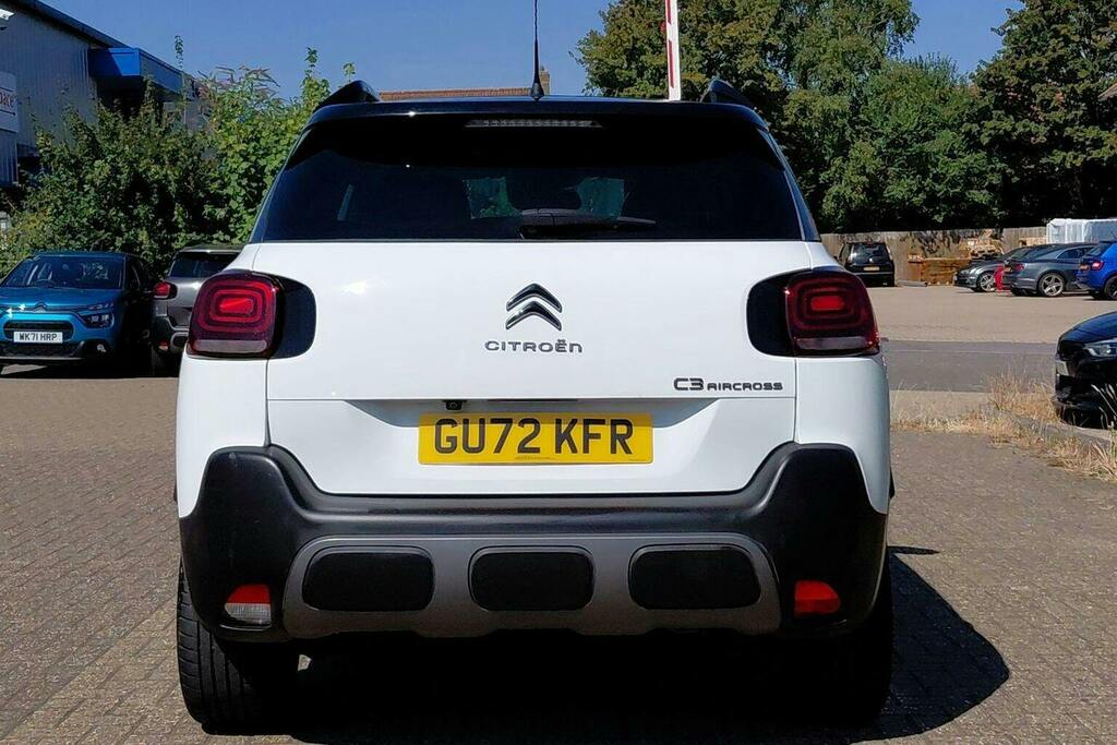 Citroen C3 Aircross 1.2 Puretech Shine Plus Suv Eat6 GU72KFR White #4