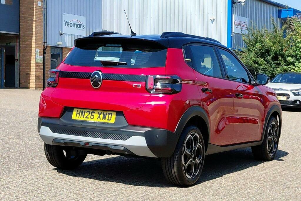 Citroen C3 1.2 Turbo Plus Hatchback Red #3