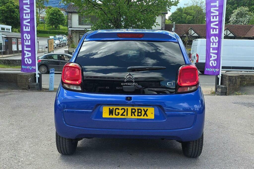 Citroen C1 1.0 Vti Shine Hatchback WG21RBX Blue #3