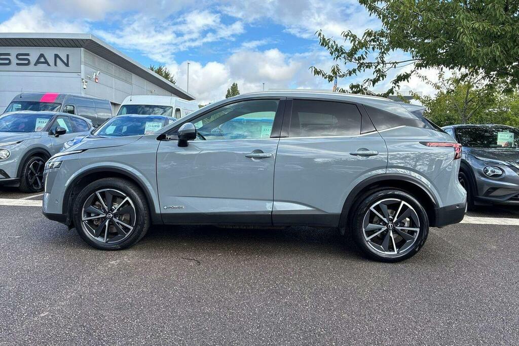 Nissan Qashqai 1.5 H E Power Tekna Suv Hybrid Grey #6