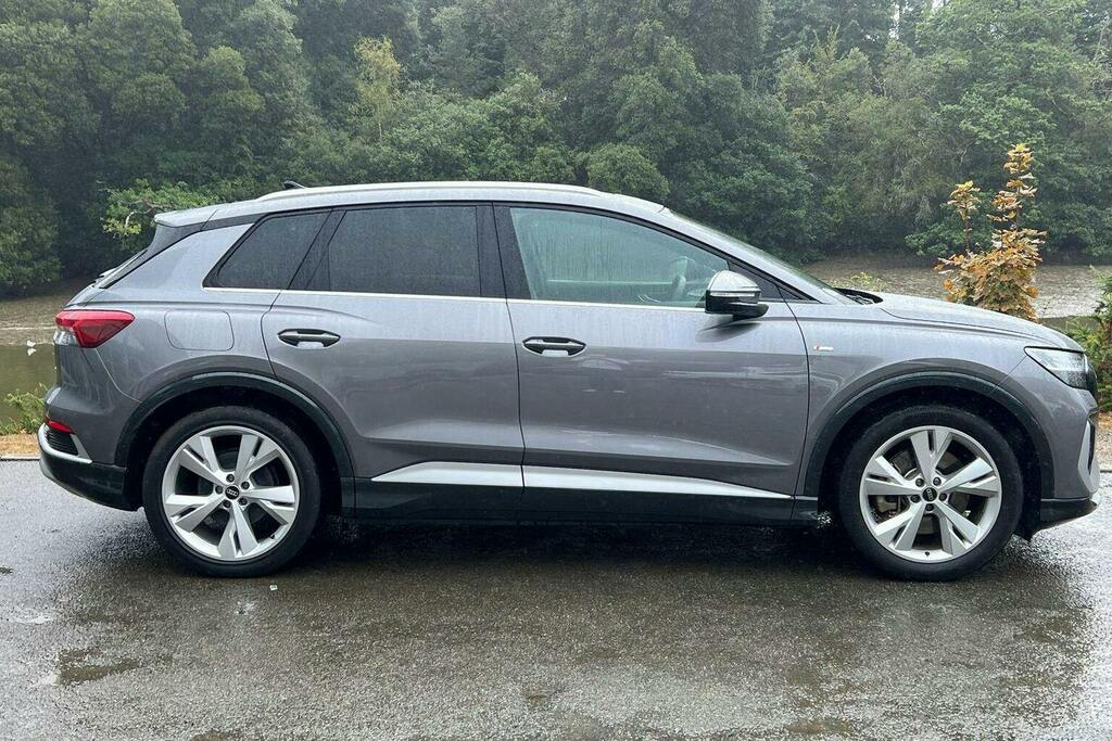 Audi Q4 E Tron 45 S Line Suv 82Kwh WK75YEF Grey #2