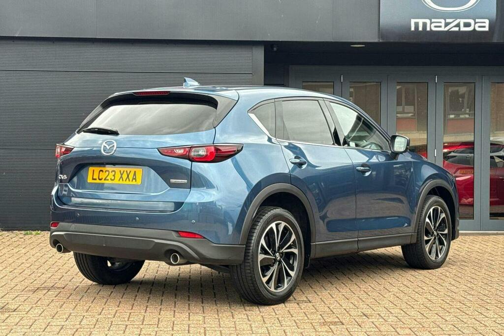 Mazda CX-5 2.0 E Skyactiv G Mhev Exclusive Line Suv Petro LC23XXA Blue #3
