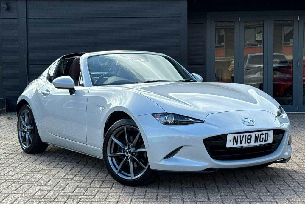 Mazda MX-5 RF 2.0 Skyactiv G Sport Nav Convertible Ma Silver