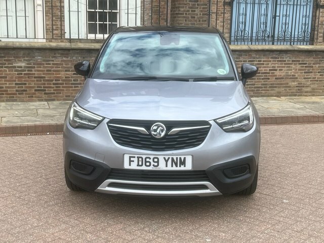 Vauxhall Crossland X 2019 1.2 Sport Suv Euro 6 Ss FD69YNM Grey #3