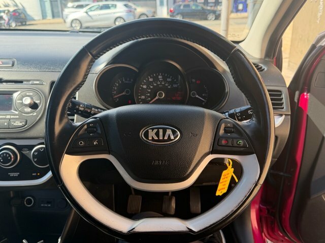 Kia Picanto 1.0 1 Hatchback Euro 5 68 Bhp Red #23