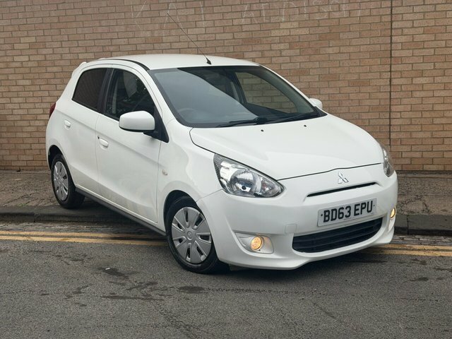 Mitsubishi Mirage 2013 1.2 2 Hatchback Euro 5 Ss White