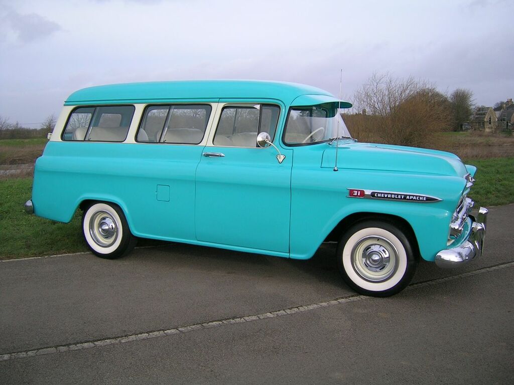 Chevrolet Suburban Apache Blue #6