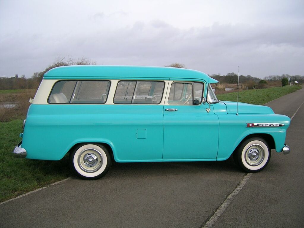 Chevrolet Suburban Apache Blue #5