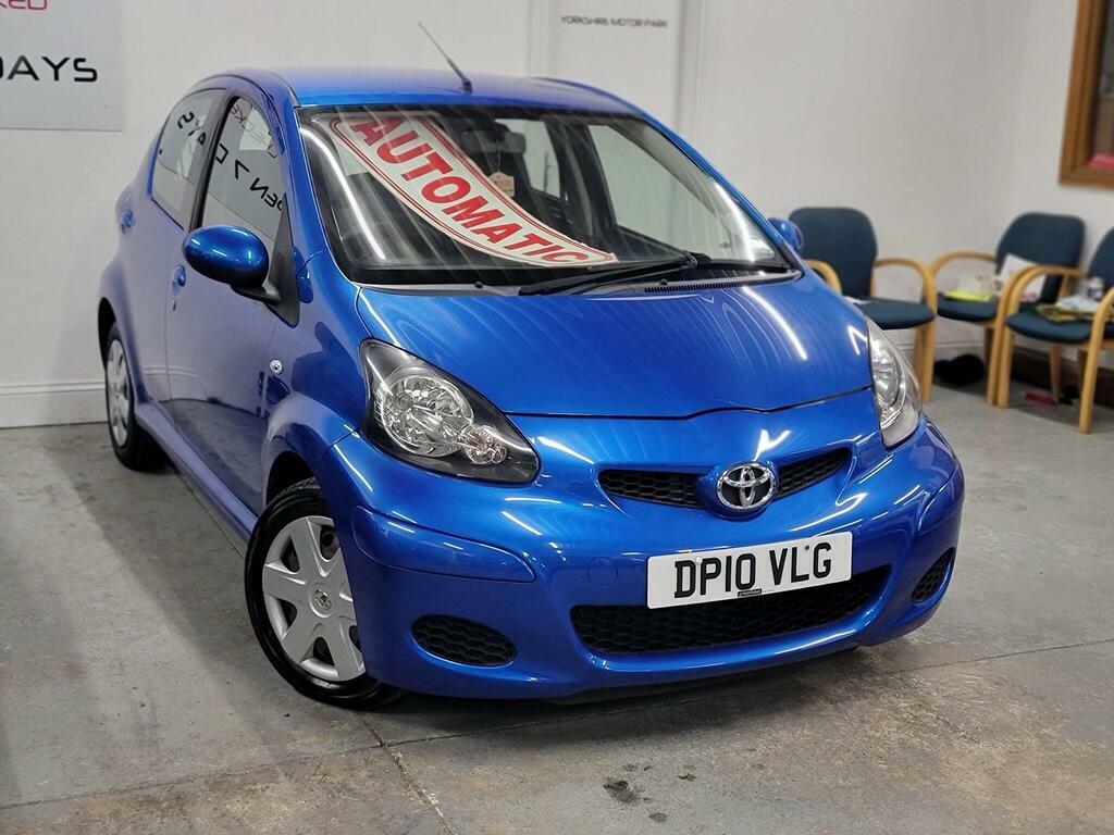 Toyota Aygo Hatchback 1.0 Vvt-i Blue Euro 4 201059 Blue #1