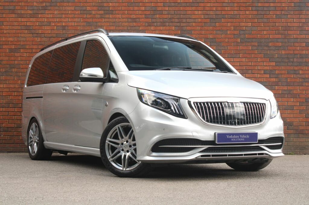Mercedes-Benz V Class 2.0 V220d Sport G-tronic Euro 6 Ss Lwb - 2 Silver