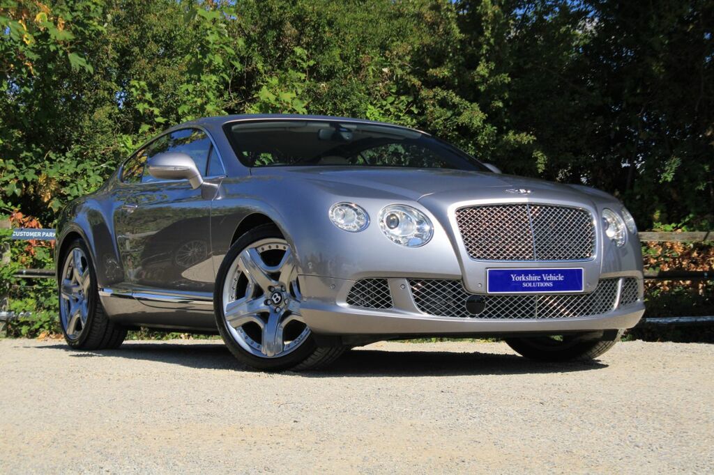 Bentley Continental Gt 6.0 W12 Gt Coupe 4Wd Euro 5 575 P Silver