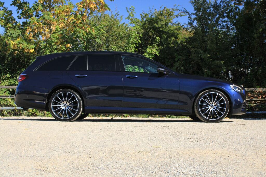 Mercedes-Benz E Class 2.0 E220dh Mhev Amg Line Night Edition Premium Pl Blue #2