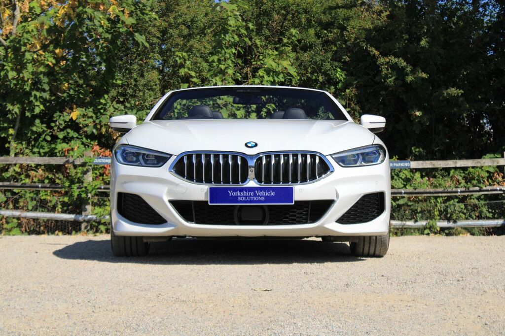 BMW 8 Series Convertible 3.0 840D Steptronic Xdrive Euro 6 Ss Black #47