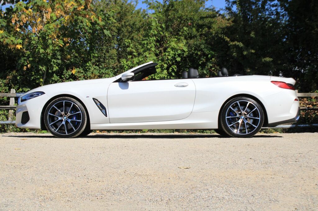 BMW 8 Series Convertible 3.0 840D Steptronic Xdrive Euro 6 Ss Black #19