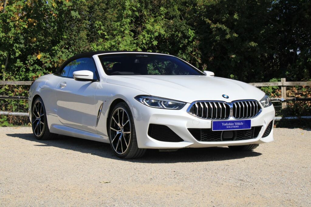 BMW 8 Series Convertible 3.0 840D Steptronic Xdrive Euro 6 Ss Black #16