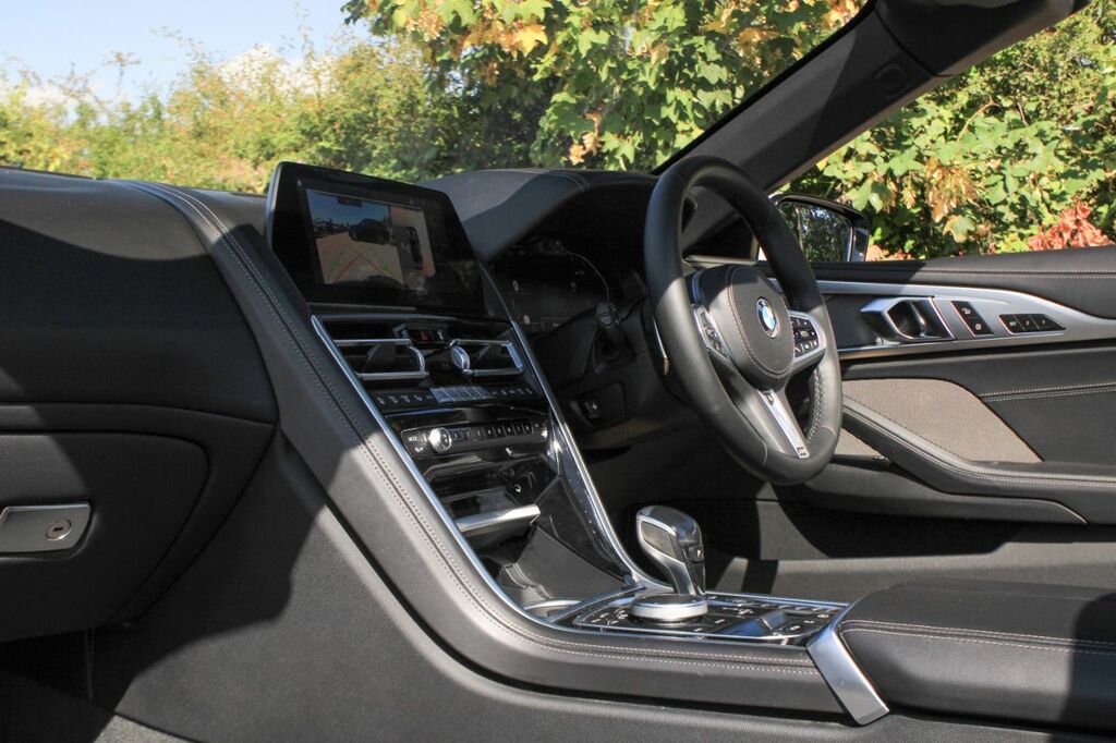 BMW 8 Series Convertible 3.0 840D Steptronic Xdrive Euro 6 Ss Black #22