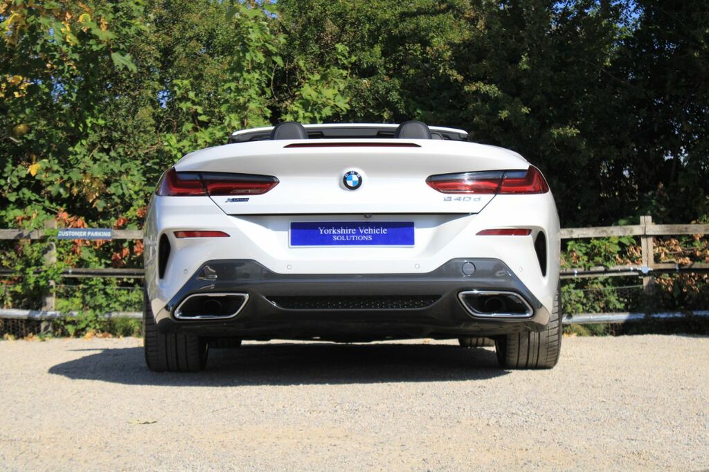 BMW 8 Series Convertible 3.0 840D Steptronic Xdrive Euro 6 Ss Black #48