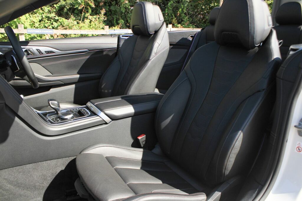 BMW 8 Series Convertible 3.0 840D Steptronic Xdrive Euro 6 Ss Black #21
