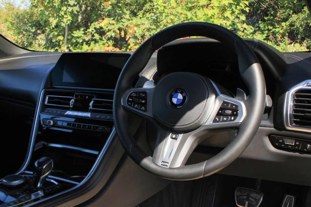 BMW 8 Series Convertible 3.0 840D Steptronic Xdrive Euro 6 Ss Black #11