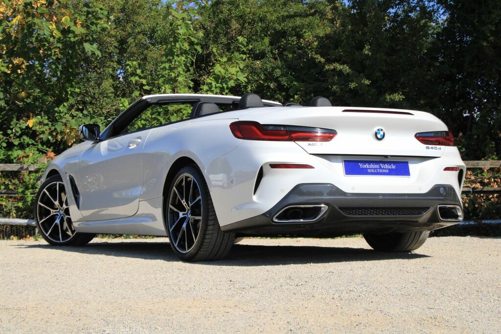 BMW 8 Series 3.0 840D Steptronic Xdrive Euro 6 Ss White #3