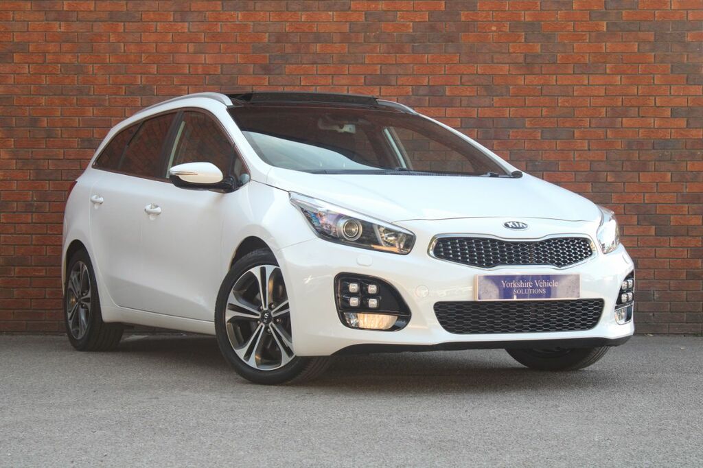 Kia Ceed 1.6 Crdi Gt-line S Sportswagon Dct Euro 6 Ss White
