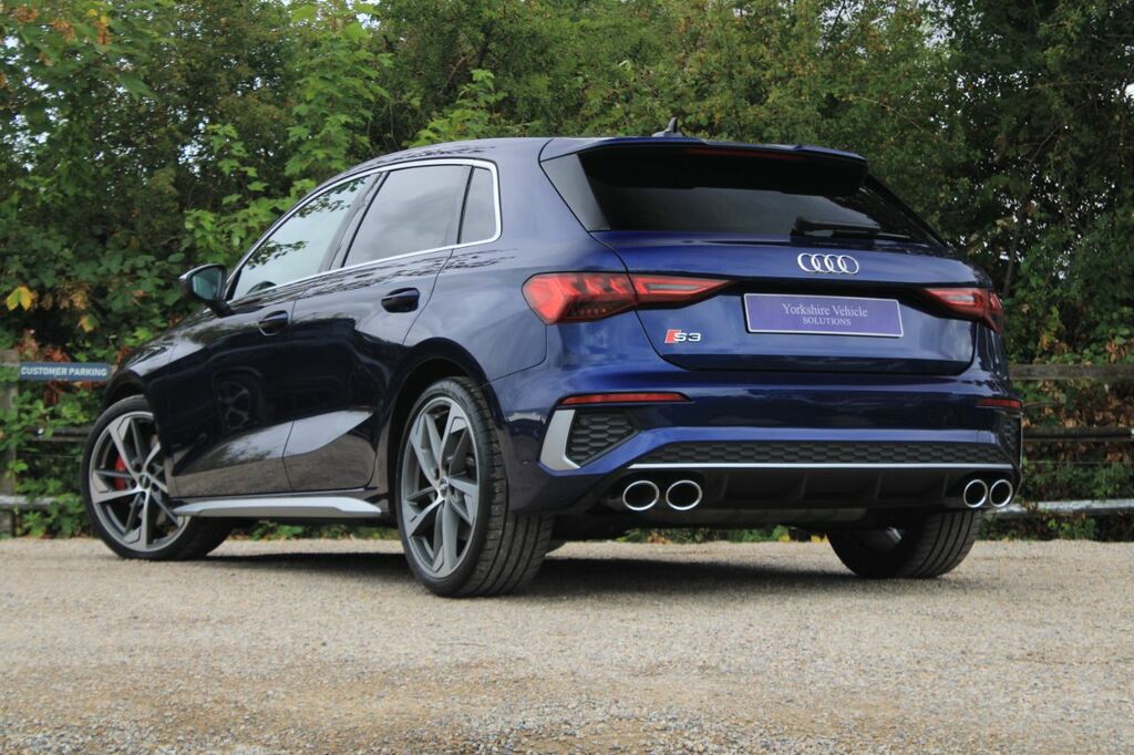 Audi S3 2.0 Tfsi Sportback S Tronic Quattro Euro 6 Ss 5 DY70RYT Blue #3