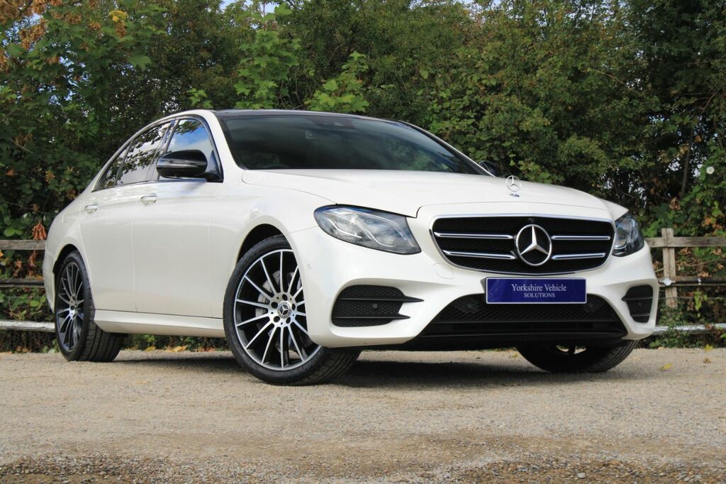 Mercedes-Benz E Class 2.9 E400d Amg Line Night Edition Premium Plus G- White