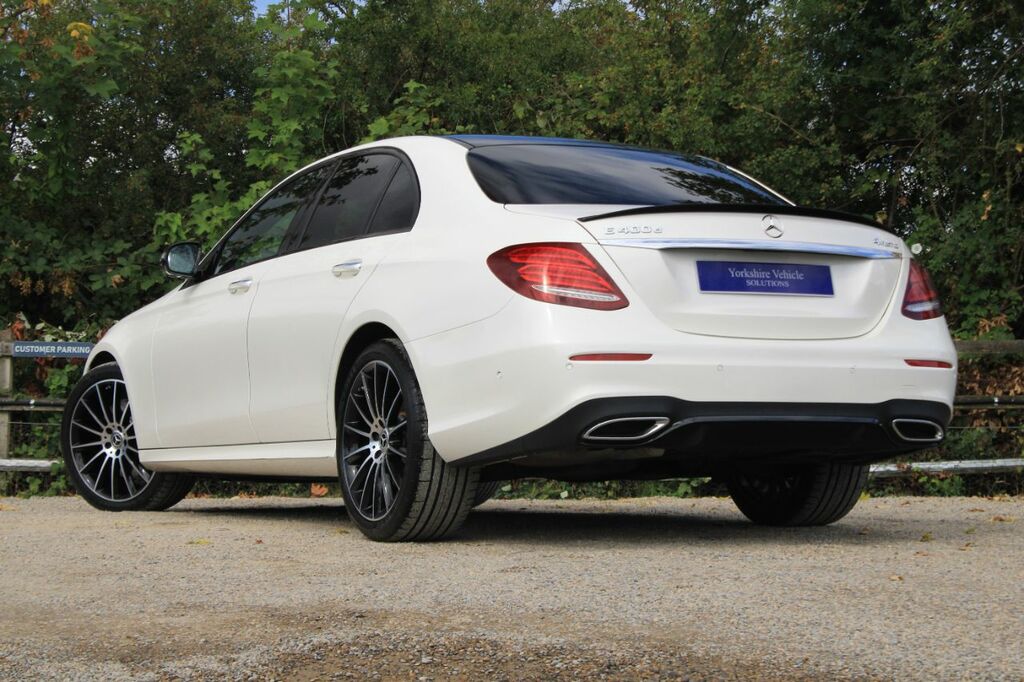 Mercedes-Benz E Class 2.9 E400d Amg Line Night Edition Premium Plus G- White #3