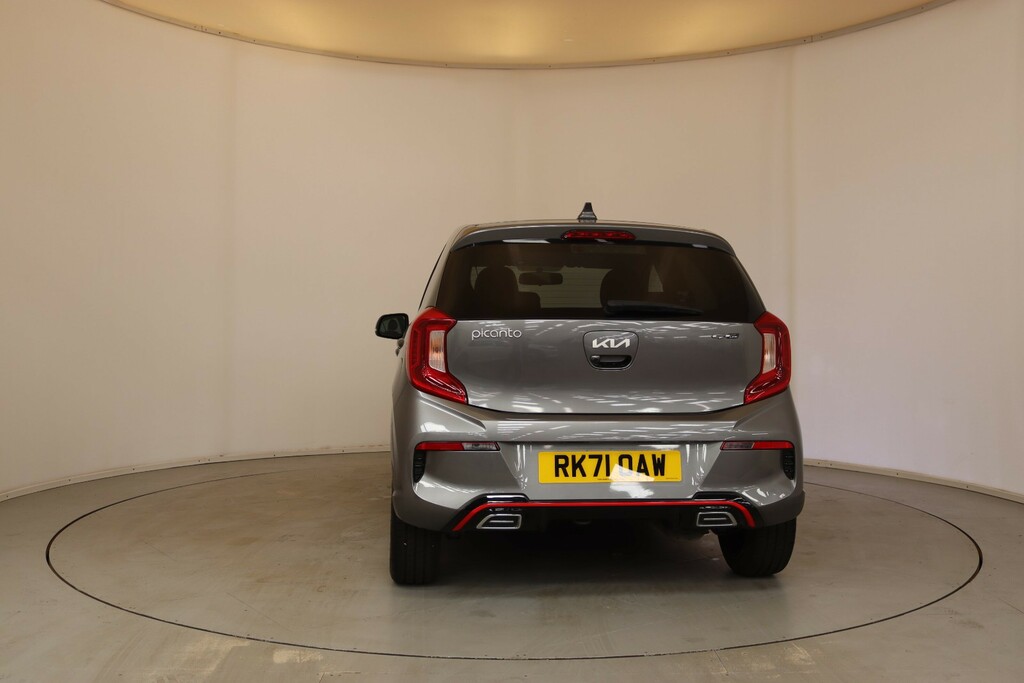 Kia Picanto 1.0T Gdi Gt-line 4 Seats RK71OAW Grey #5