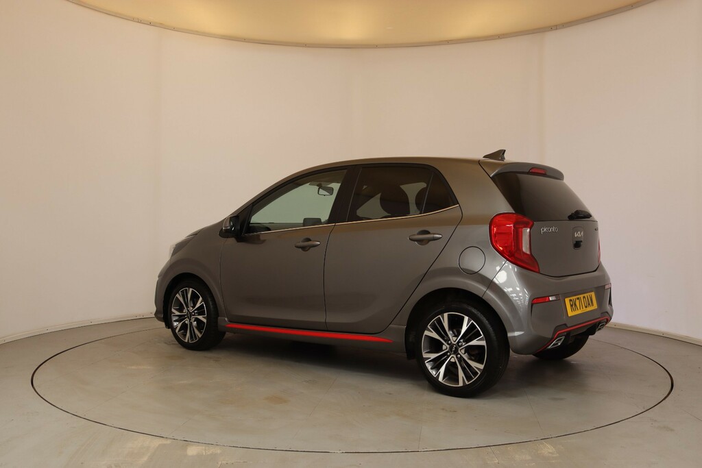 Kia Picanto 1.0T Gdi Gt-line 4 Seats RK71OAW Grey #4