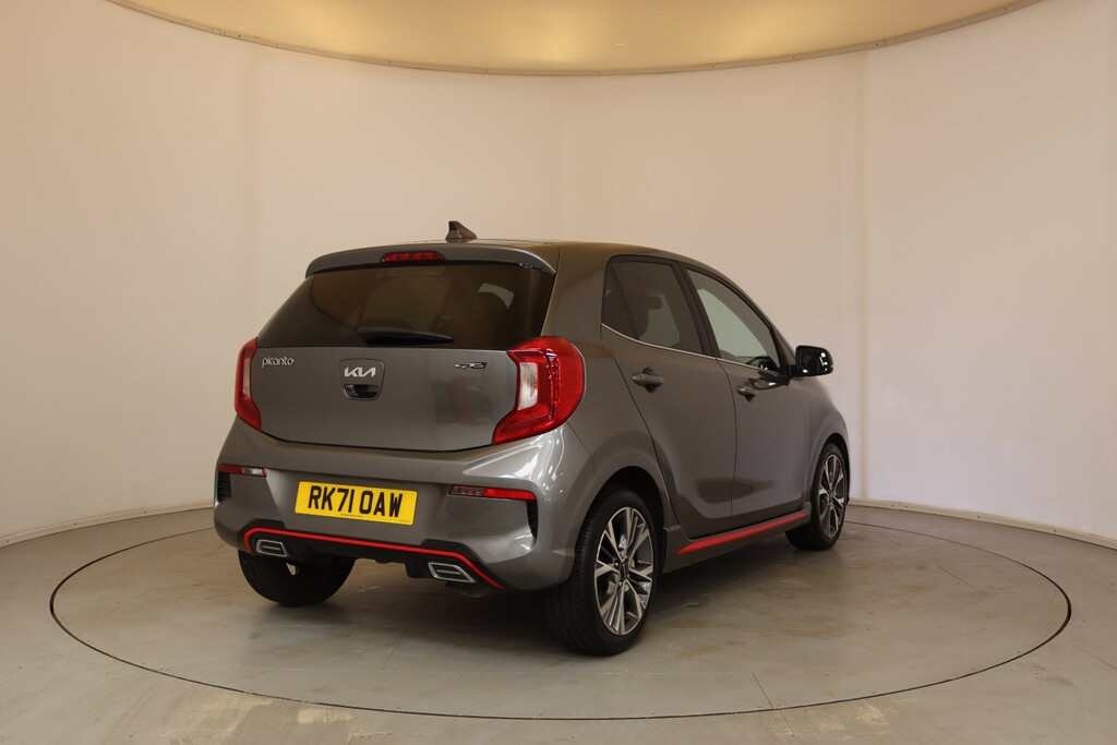 Kia Picanto 1.0T Gdi Gt-line 4 Seats RK71OAW Grey #6