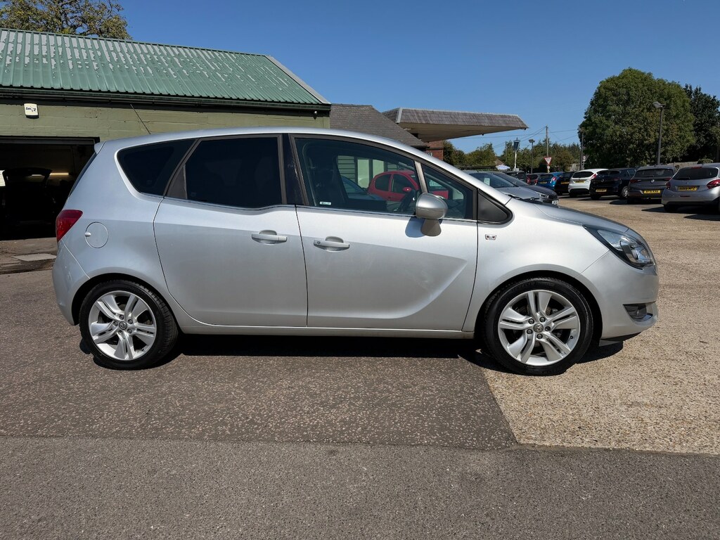 Vauxhall Meriva 1.4I 16V Tech Line Silver #4