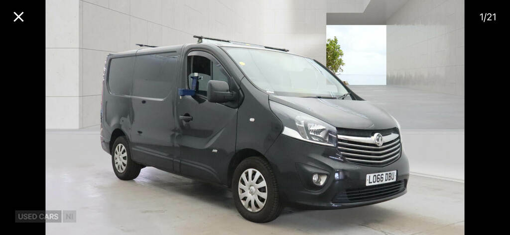 Vauxhall Vivaro 2700 1.6Cdti 120Ps Sportive H1 Van Black