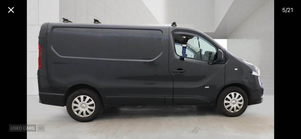 Vauxhall Vivaro 2700 1.6Cdti 120Ps Sportive H1 Van Black #4