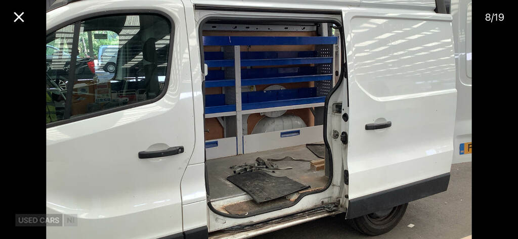 Renault Trafic Sh29 Energy Dci 125 High Roof Business Van White #5