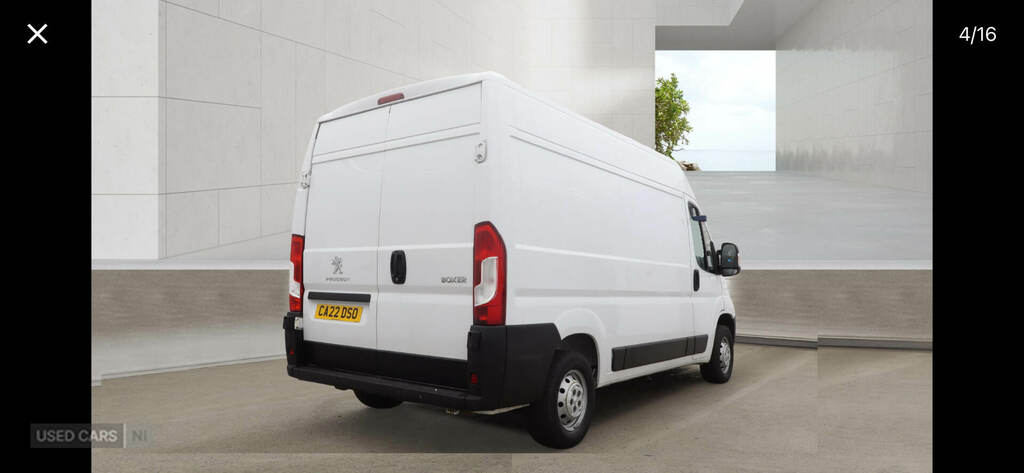Peugeot Boxer 2.2 Bluehdi H2 Professional Van 140Ps White #4