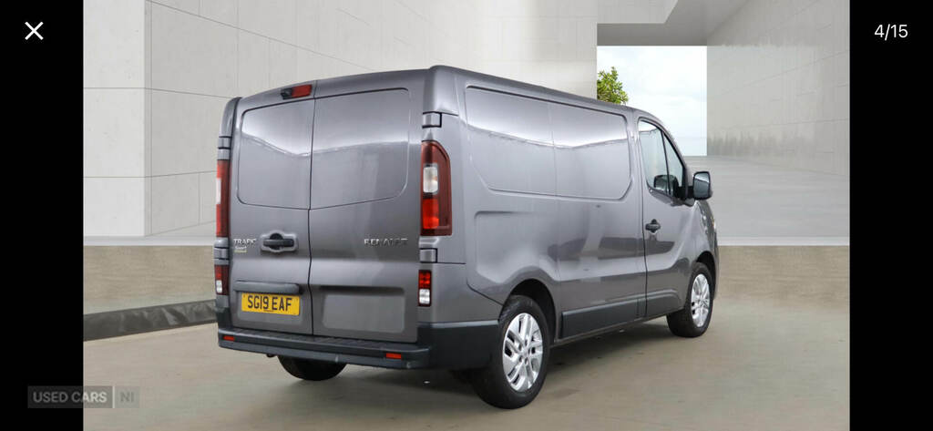 Renault Trafic Sl27 Energy Dci 145 Sport Nav Van Grey #4