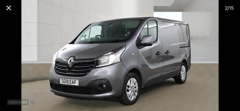 Renault Trafic Sl27 Energy Dci 145 Sport Nav Van Grey #2