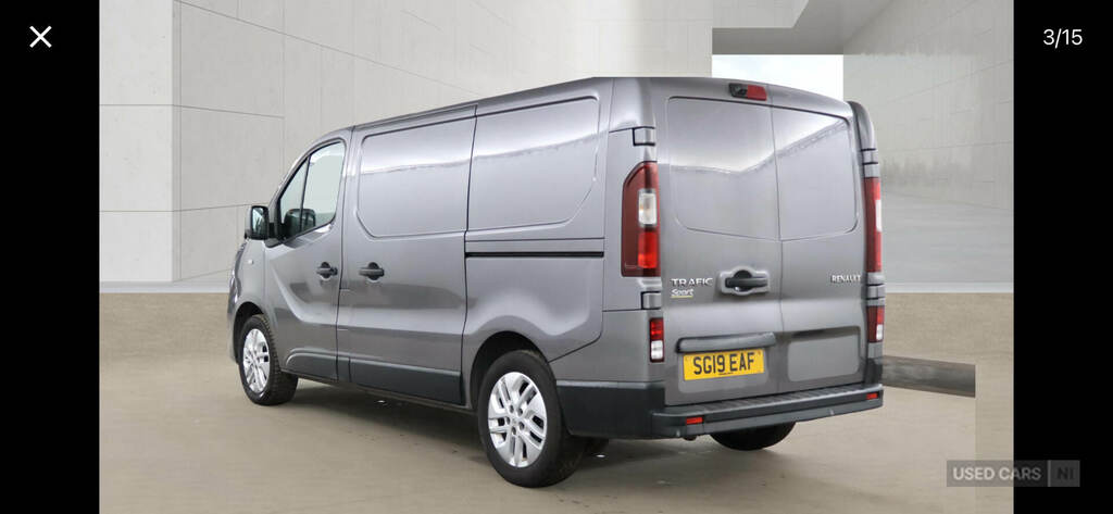 Renault Trafic Sl27 Energy Dci 145 Sport Nav Van Grey #3