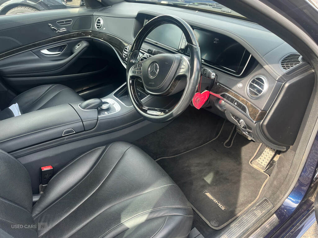 Mercedes-Benz S Class 6.0 V12 Amg Line G-tronic Euro 6 Ss Black #7