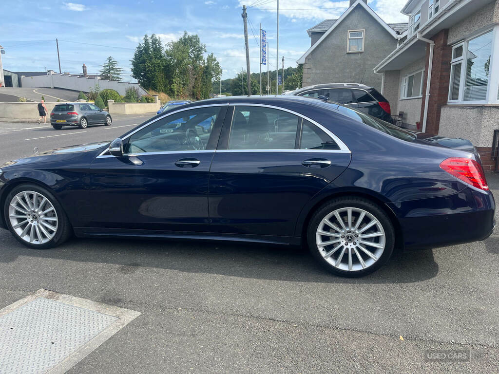 Mercedes-Benz S Class S350 Bluetec Amg Line Blue #5