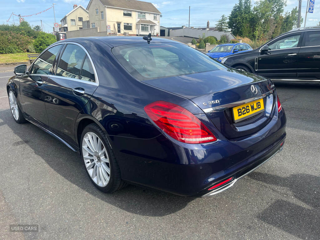 Mercedes-Benz S Class S350 Bluetec Amg Line Blue #4