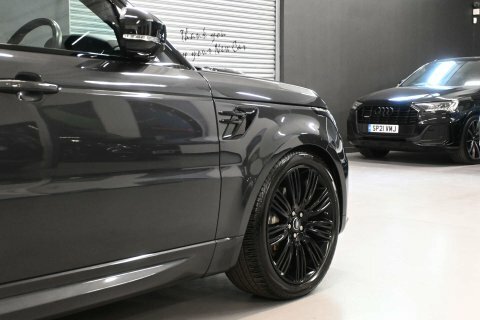 Land Rover Range Rover Sport P575 V8 Svr Euro 6 Black #48