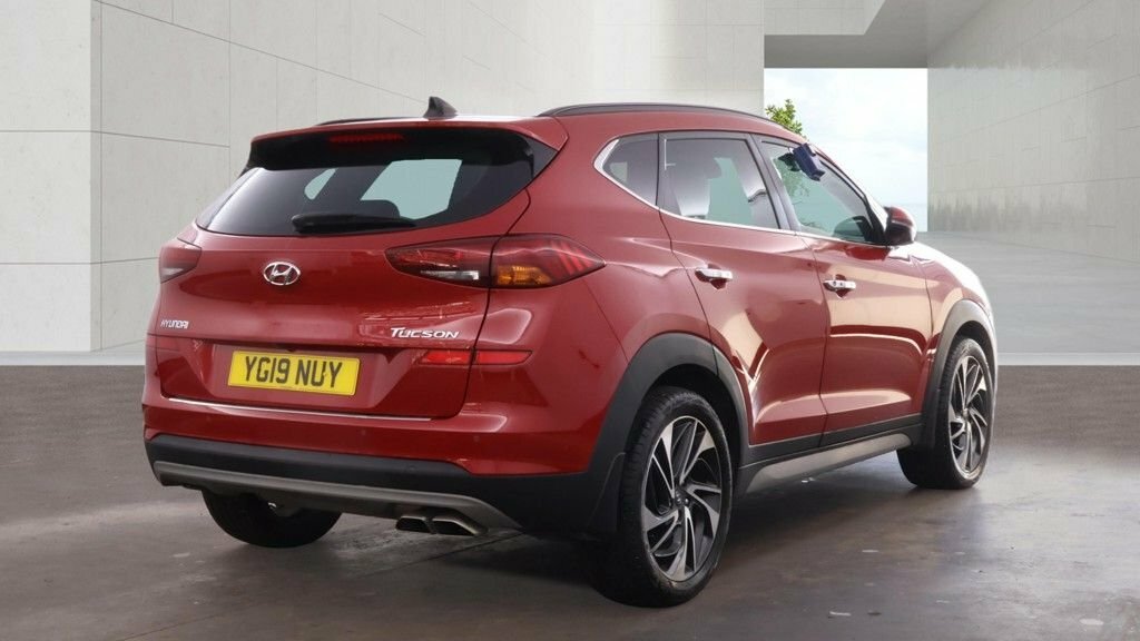 Hyundai Tucson 1.6L Premium Se Red #5