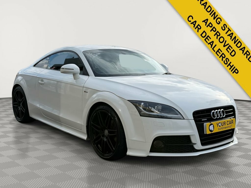 Audi TT Coupe White #2