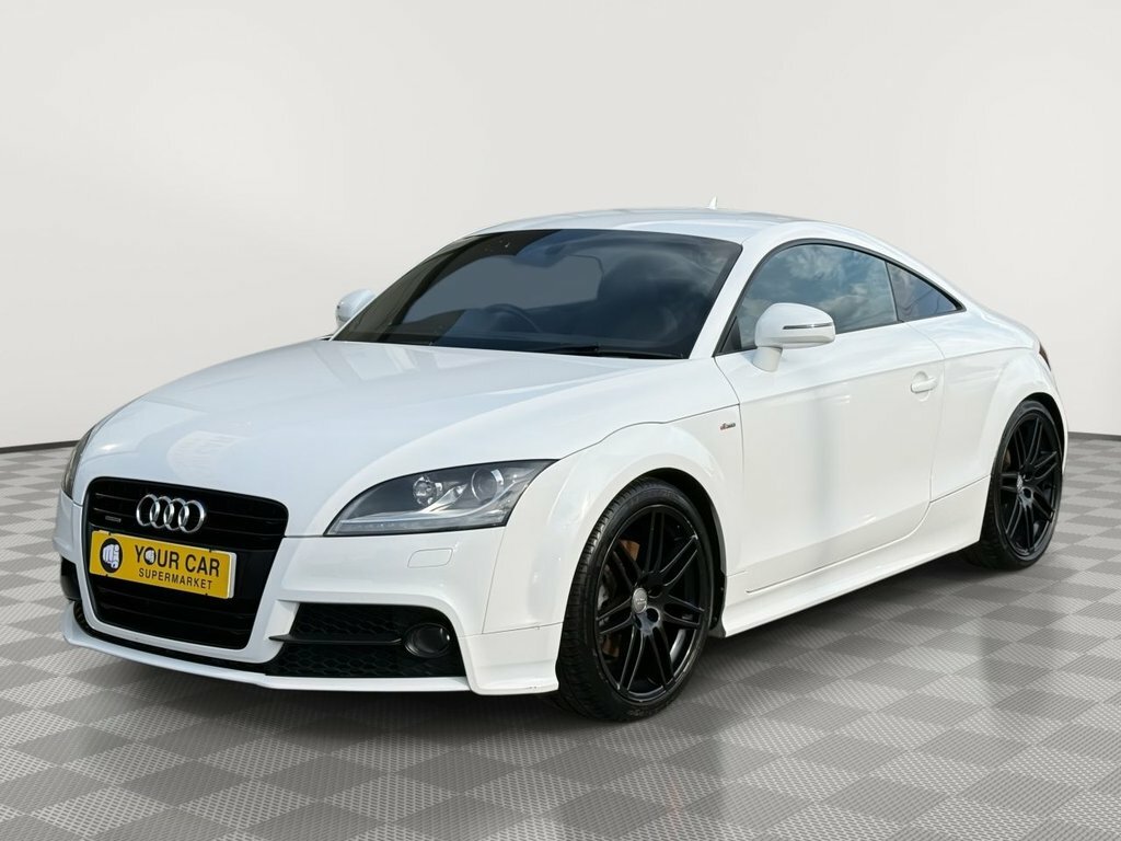 Audi TT Coupe White #3