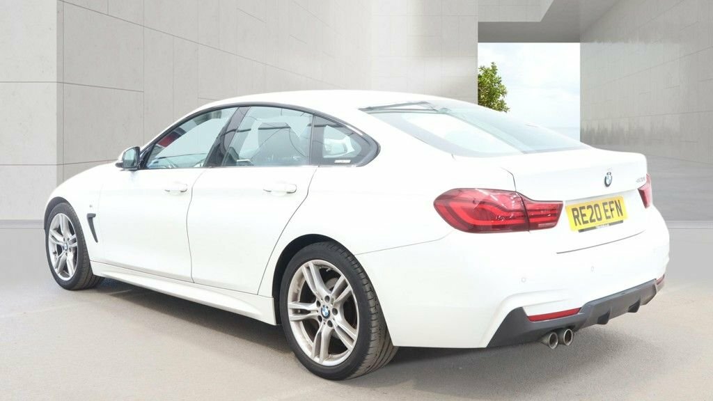 BMW 4 Series Gran Coupe 2L M Sport White #3